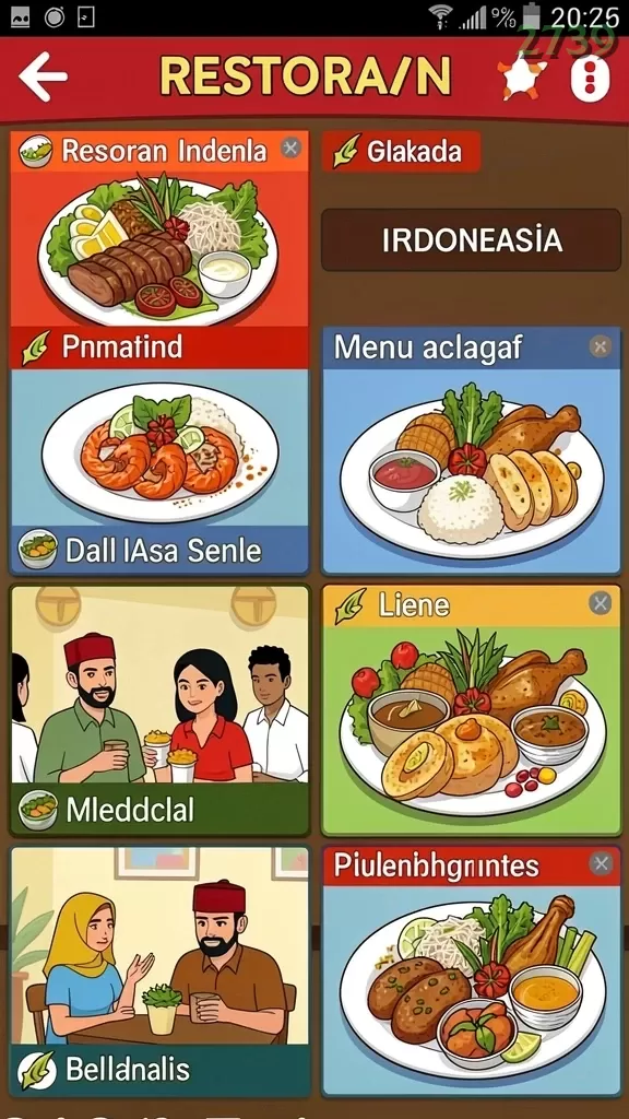 Cuplikan layar RADEN4D — pengaturan akun