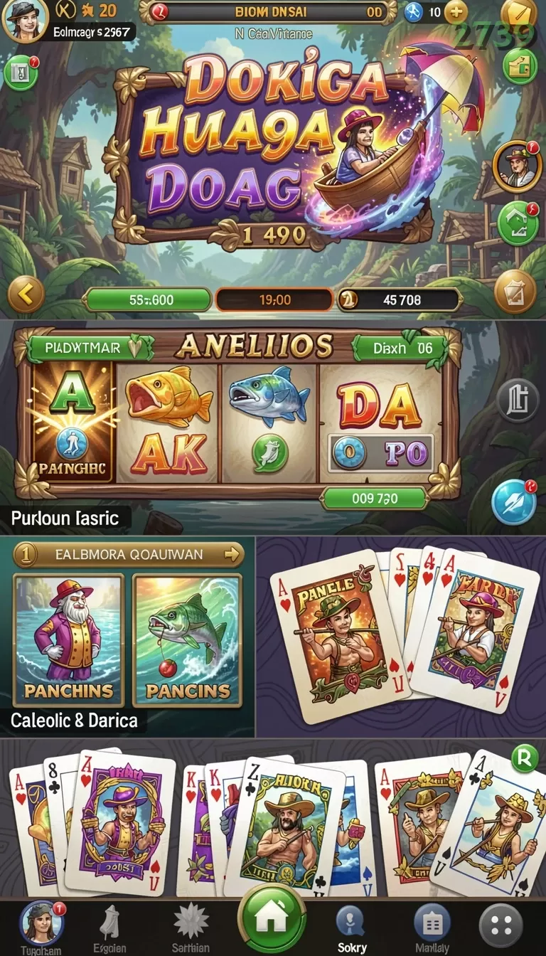 Cuplikan layar ORA78 — menu navigasi
